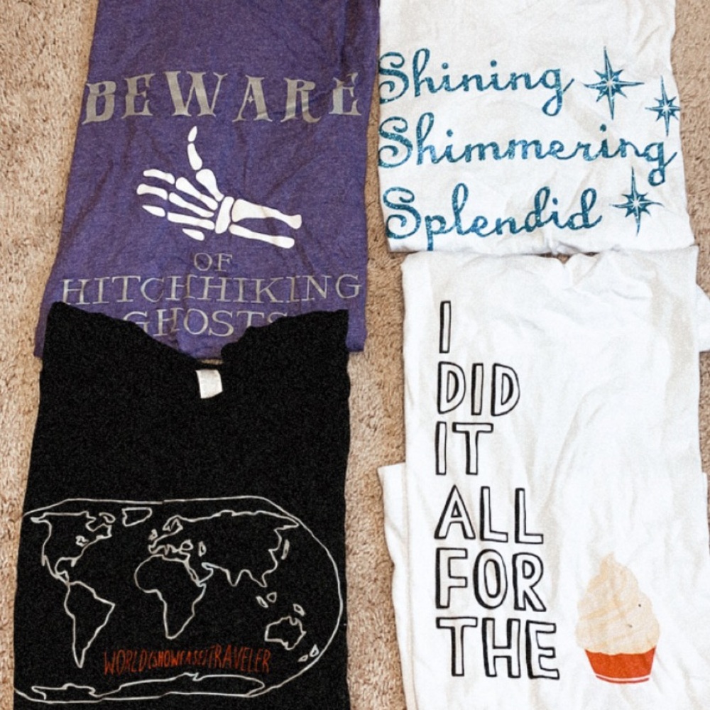 Multiple Disney shirt-can make combos!